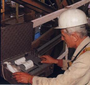 chart recording, Meraster NDT, wire rope inspection, examination in-service